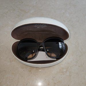 Coach oversized sunglasses/ brown